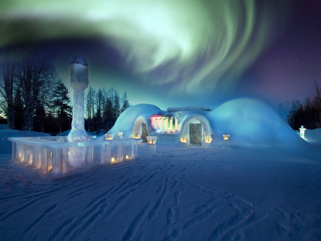 Rovaniemi Nordlichter